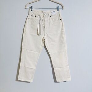 Topshop - Off White Editor Jeans